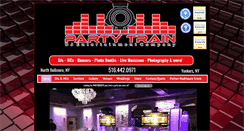 Desktop Screenshot of partytraindjs.com
